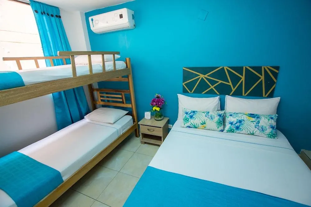Taybo Beach Hotel 산타마르타 3*,  콜롬비아